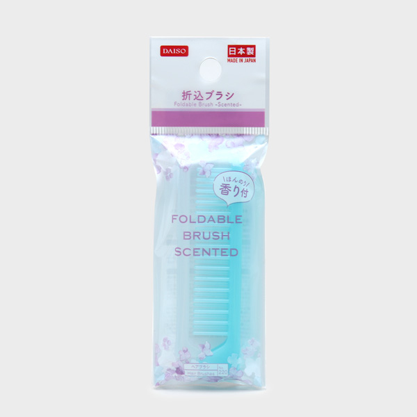 일본제 접이식 헤어브러시 (향기)