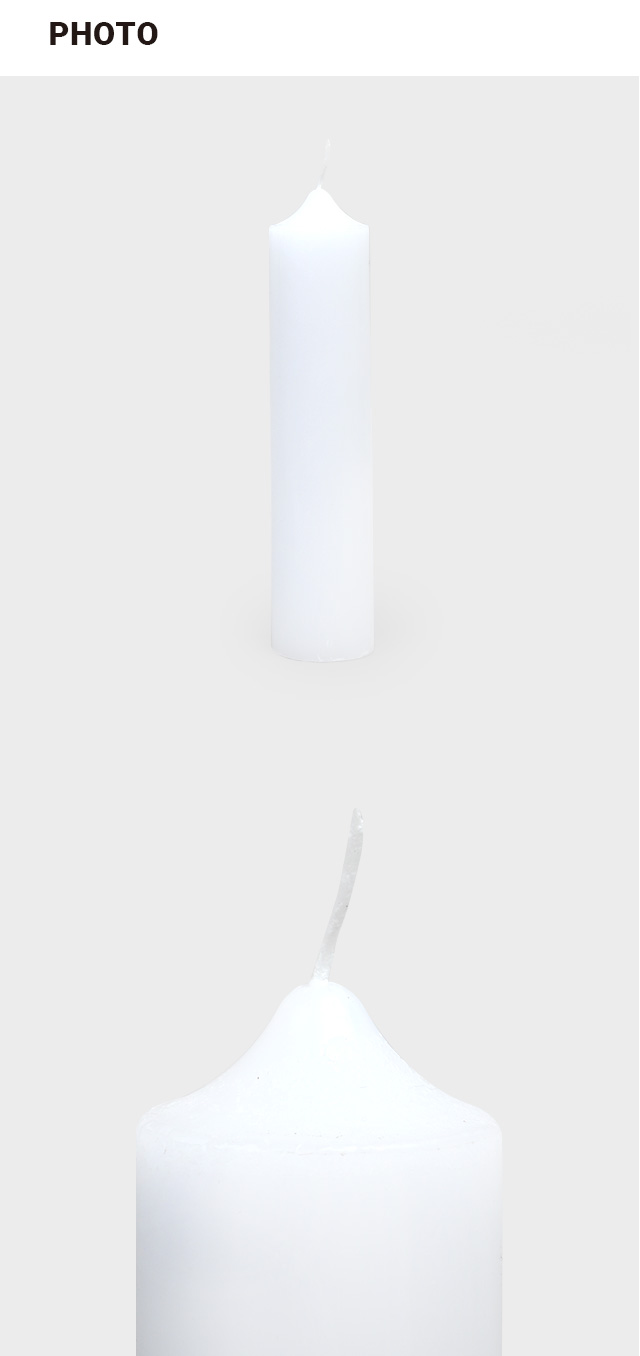 밀대 양초 365g