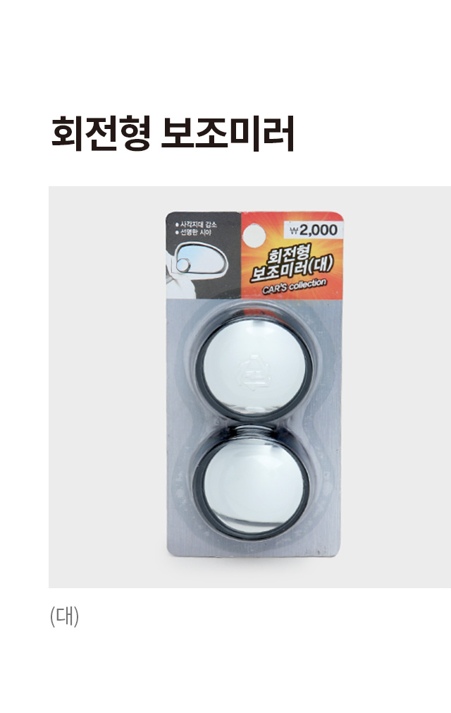 회전형 보조 거울