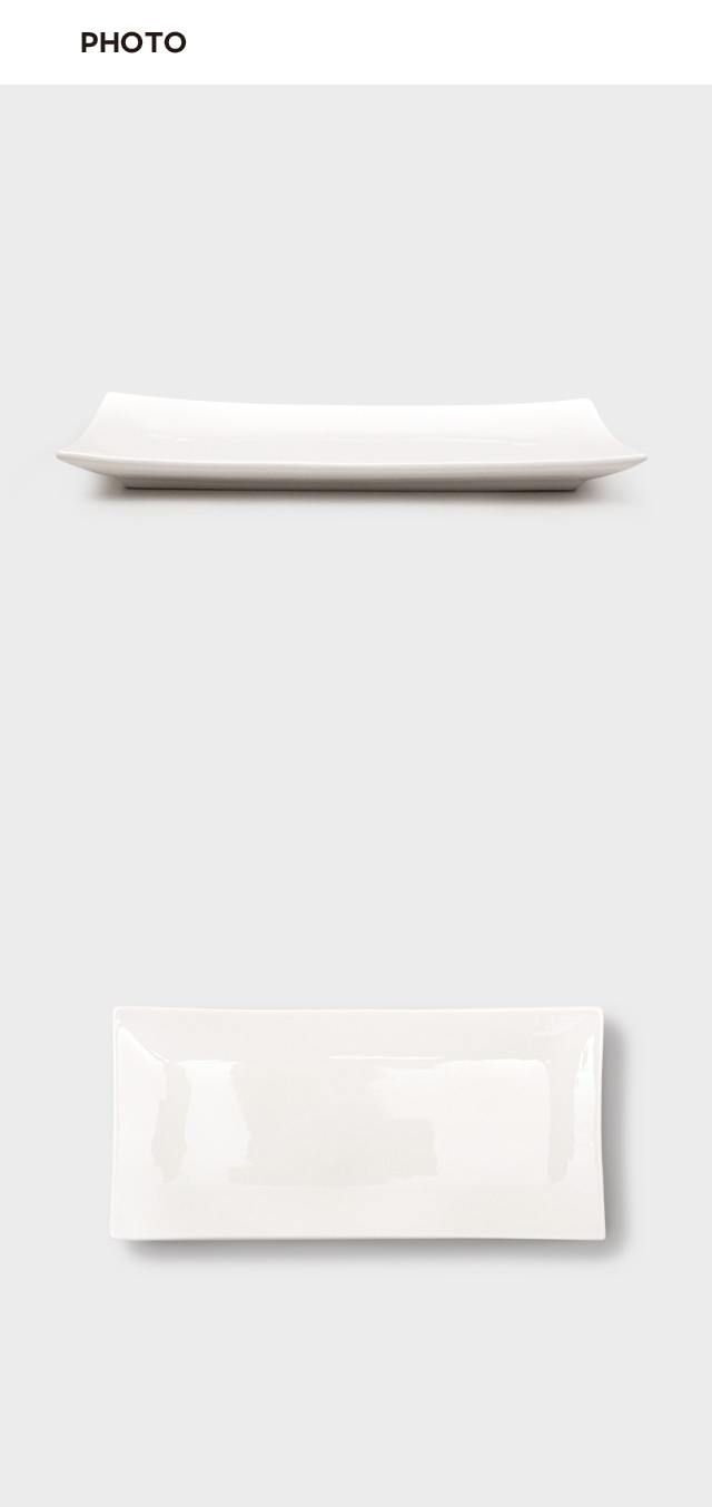 뉴본 생선 접시 26 X 12 cm