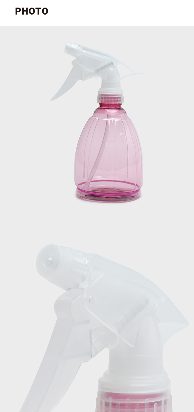 밴드 부착 칼라 분무기 핑크