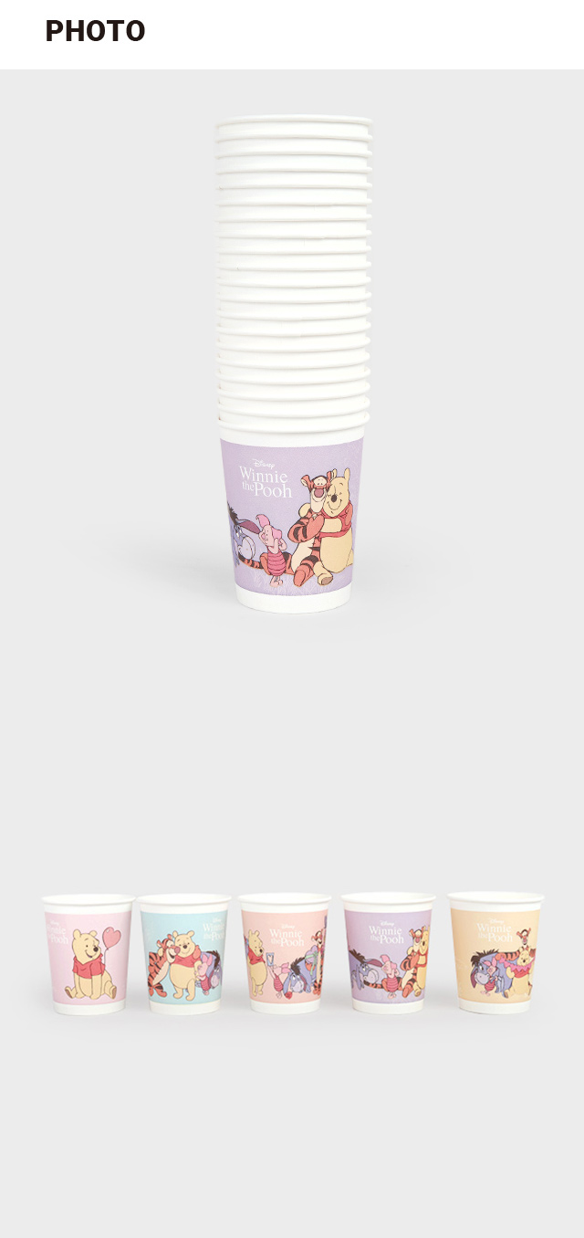 디즈니 종이컵 295ml 20개입