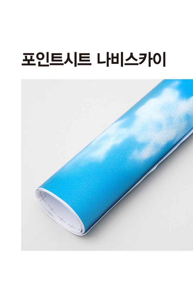 포인트 시트지 (나비스카이)