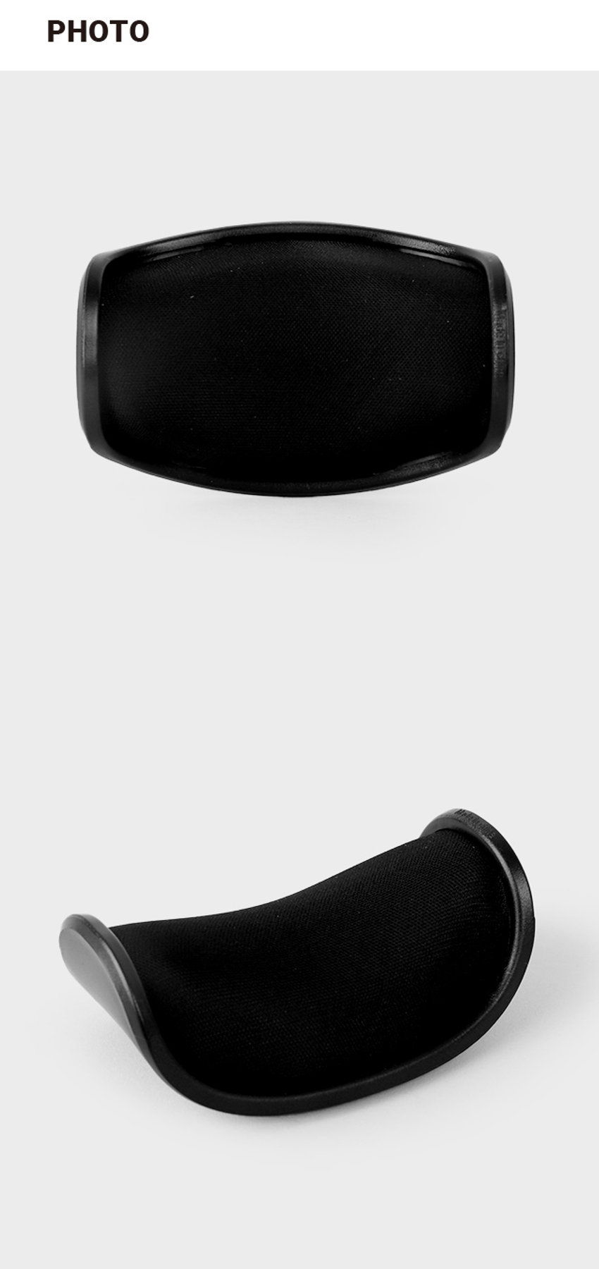 마우스용 손목쿠션 손목 피로감을 줄여주는 1,000원 계산 바코드 마우스손목쿠션 메모리폼 쿠션 목을 수평으로 유지하여 최영새의 손목보호! 마우스에서 키보드로 자유로운 움직임! 손목 피로감을 줄여주는 마우스 손목쿠션 메모리폼 쿠션 손목을 수평으로 유지하여 손목보호! 마우스에서 키보드로 손목이 편안한 메모리폼 쿠션 바닥면 무빙패드 자유로운 움직임! 부드럽게 손목을 받쳐줍니다. 상하좌우 자유롭게 움직입니다. 약 6.3cm 약 9.5cm 제품의 사이즈는 재는 방법에 따라 약간의 오차가 있을 수 있으며, 제품 색상은 모니터의 설정에 따라 차이가 있을 수 있습니다. 품번: 1035001 품명: 마우스용손목쿠션 재질:ABS, 폴리에스터 제조국명:중국 사용연령:만 14세이상 수입원:(주)아성에이치엠피 서울시 강남구 남부순환로 2748(도곡동) 6층 일부 소비자상담실:1522-4400 반품및교환장소:구입처 ·본 제품은 공정거래위원회고시 소비자분쟁 해결기준에 의거 교환 또는 보상받을 수 있습니다. 부드러운 소재로 손목이 매우 편안합니다. 키보드, 마우스 장시간 이용자에게 적합합니다. 메모리폼 쿠션이 손목을 편안하게 받쳐주어 작업시 피로감을 줄여줍니다. 제품 표면을 더럽히거나 흠집이 나지 않도록 사용하세요. 유아의 손이 닿지 않는 곳에 보관하세요. 직사광선이나 고온다습한 곳에서의 사용은 피해주십시오. 전화상담 채팅상담 1522- 4400