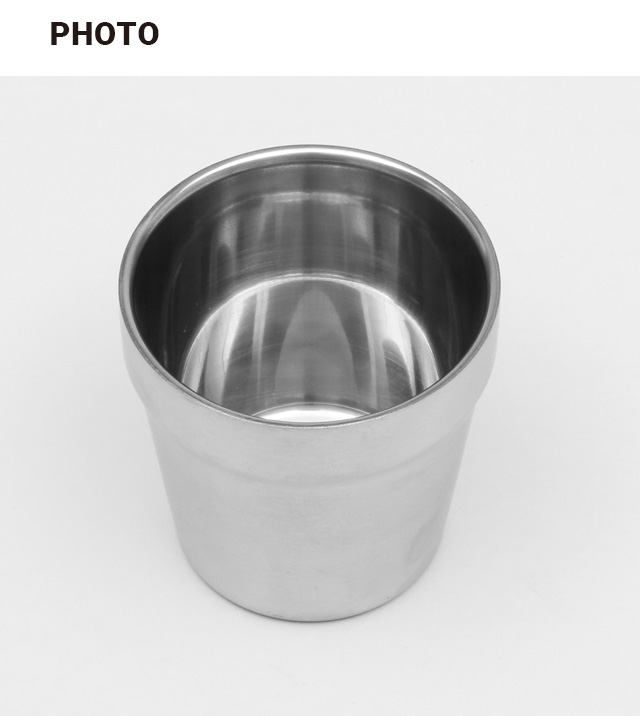 스텐 이중 물컵