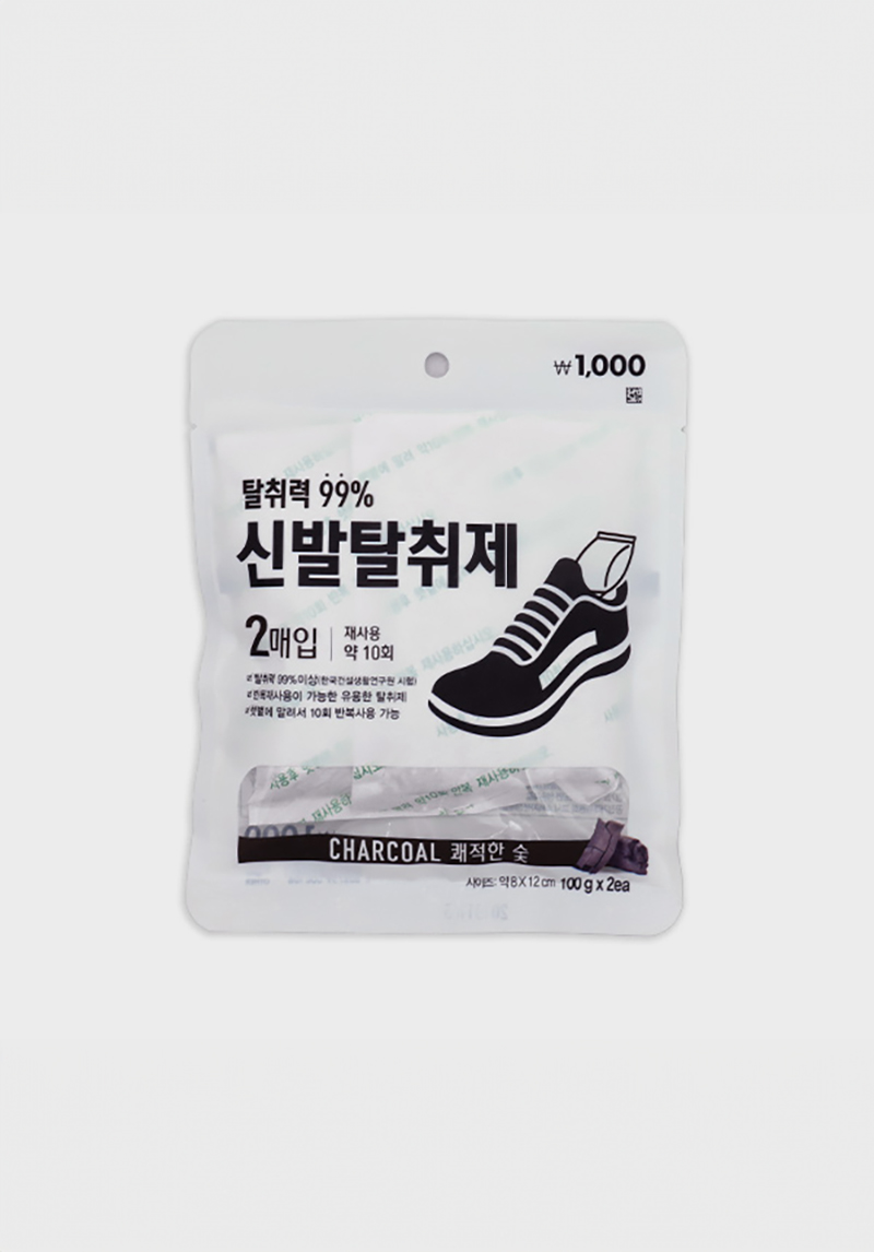 숯 신발 탈취제 100g 2개입