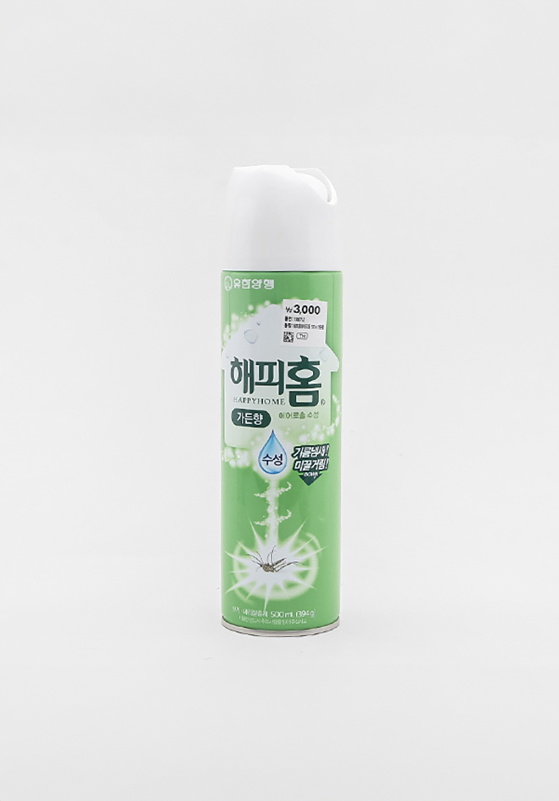 해피홈 에어로졸(500 ml) 가든향
