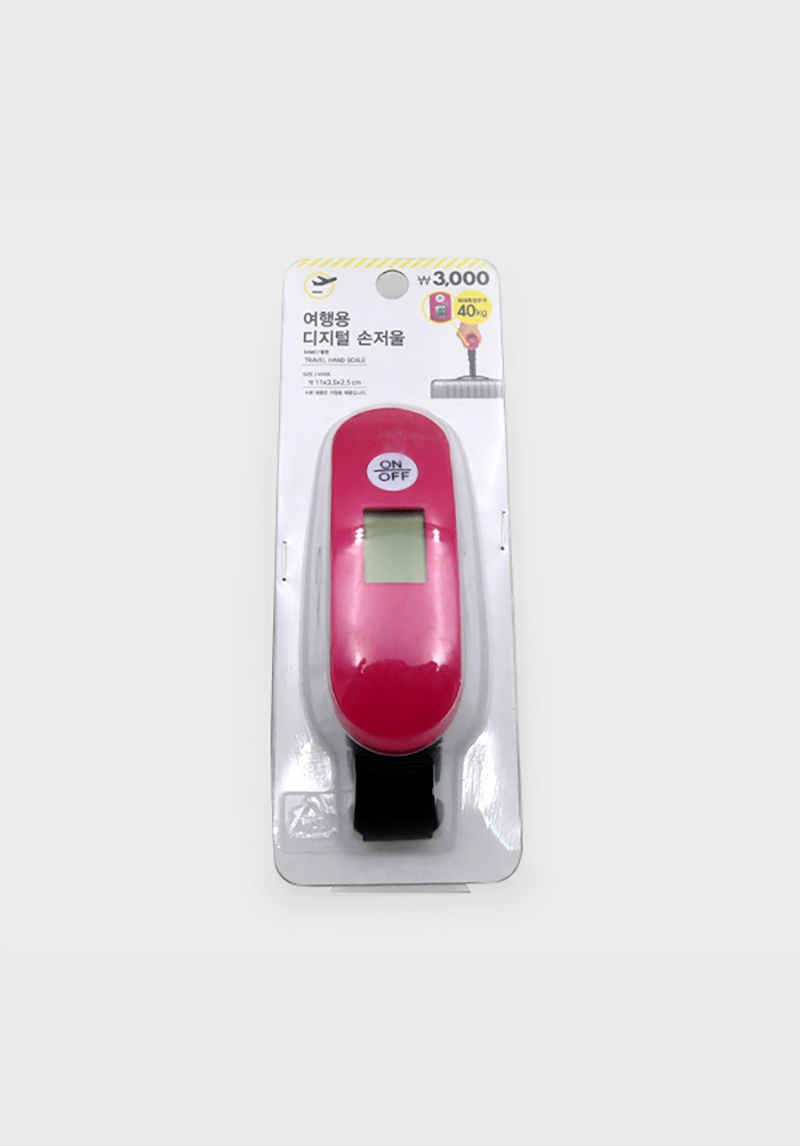 타원형 디지털 손저울(둥근형)