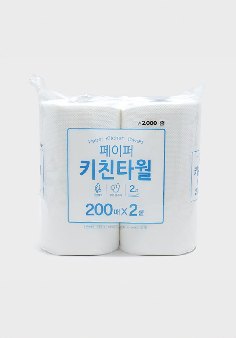 다이소 키친타올200매2롤