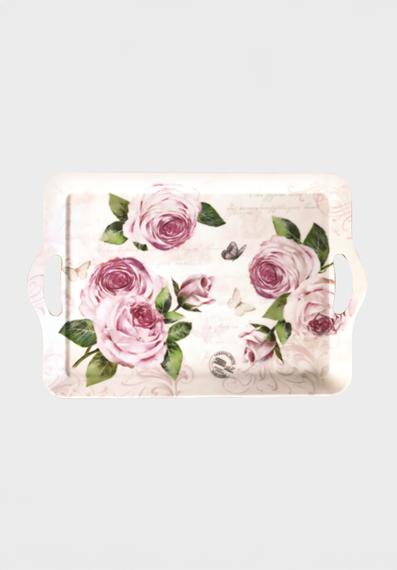 JS플라워가든쟁반-(38X26.5 cm)