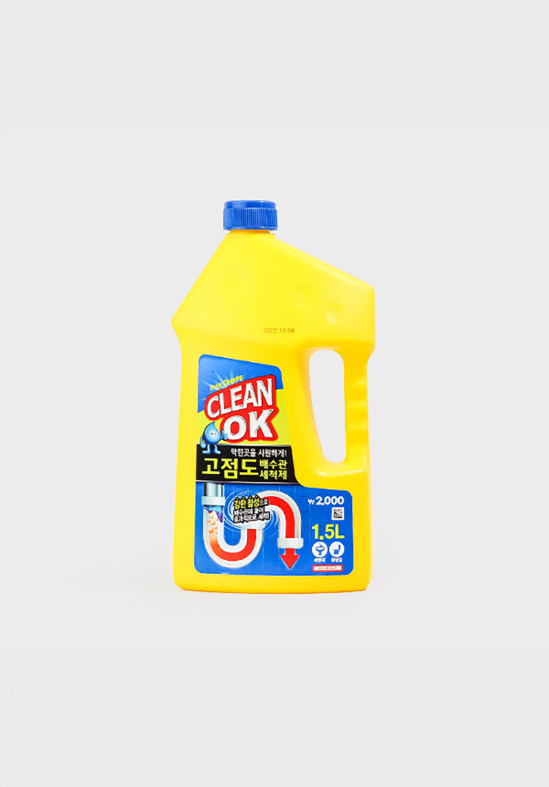 다이소 고점도배수관세척제(1.5 L)