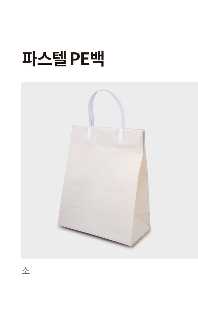 파스텔 PE백 소