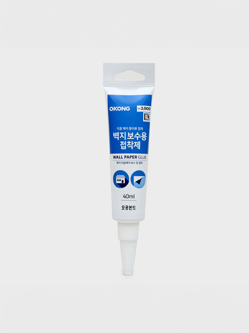 오공 벽지 보수용 접착제 40ml