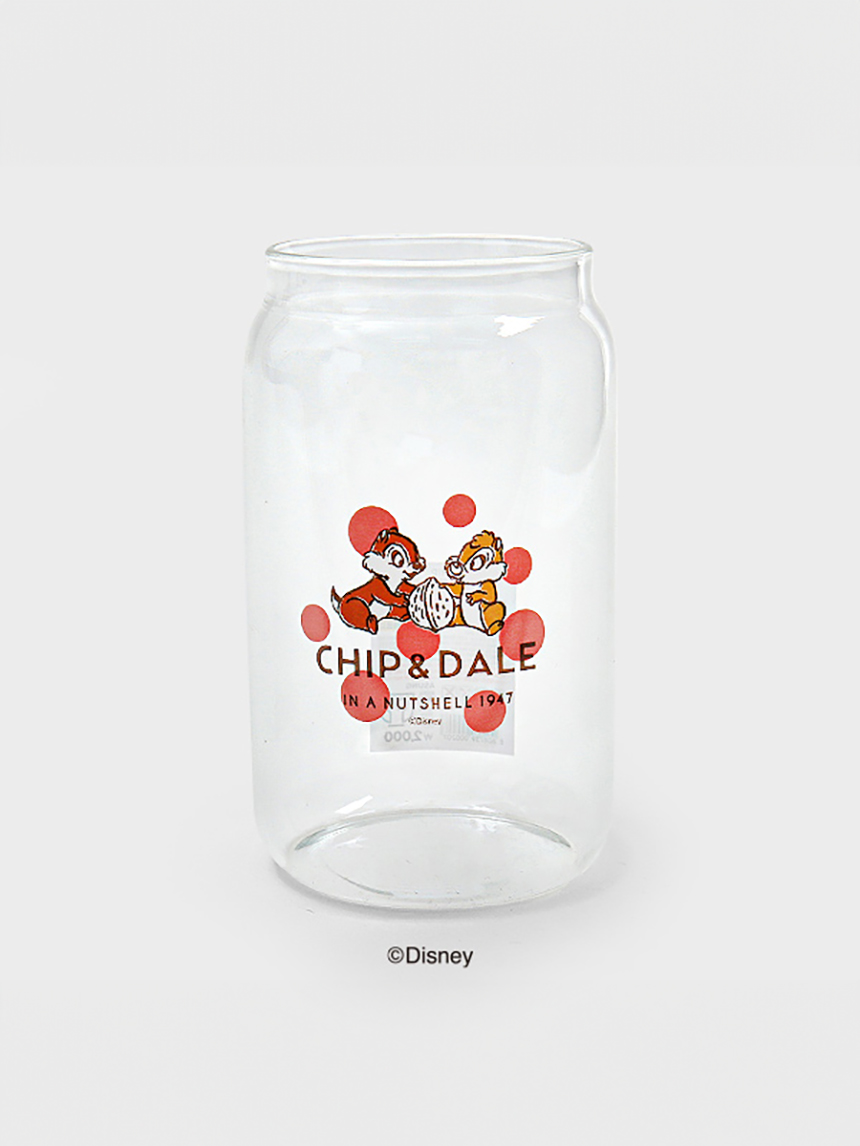 디즈니 캔 모양 내열 유리컵 460 ml