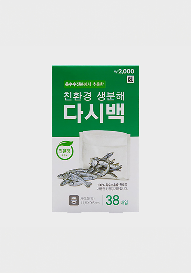 쿠킹웰 생분해 다시백 (중) 38매입