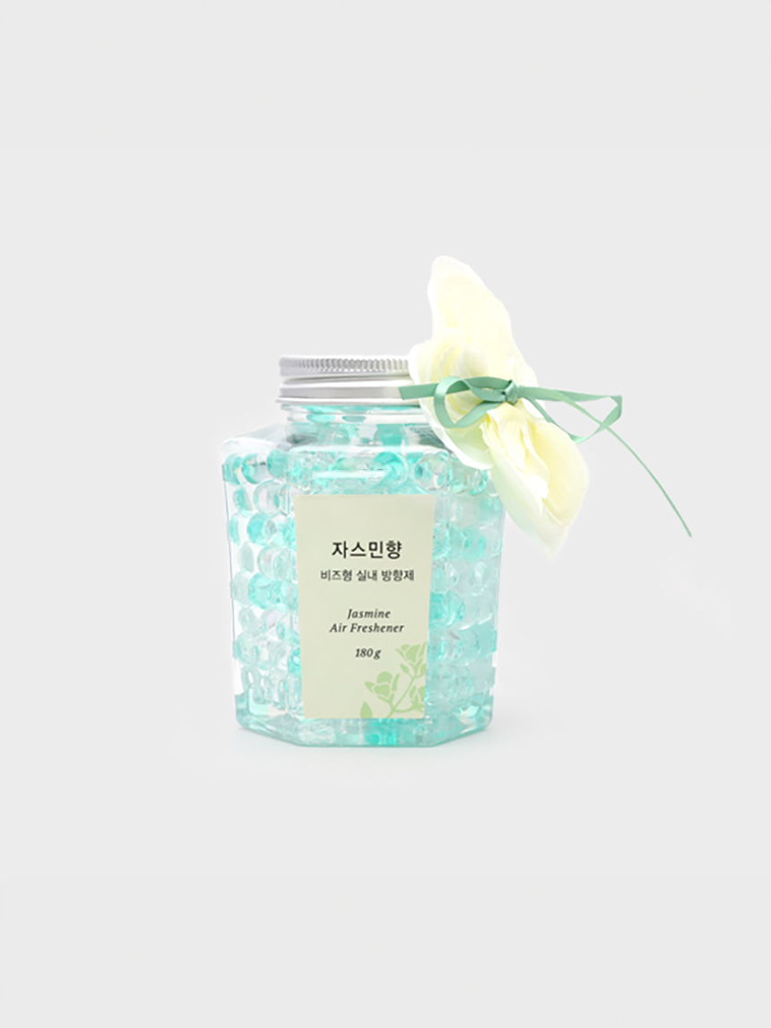 꽃 장식 비즈방향제 자스민 향 180 g