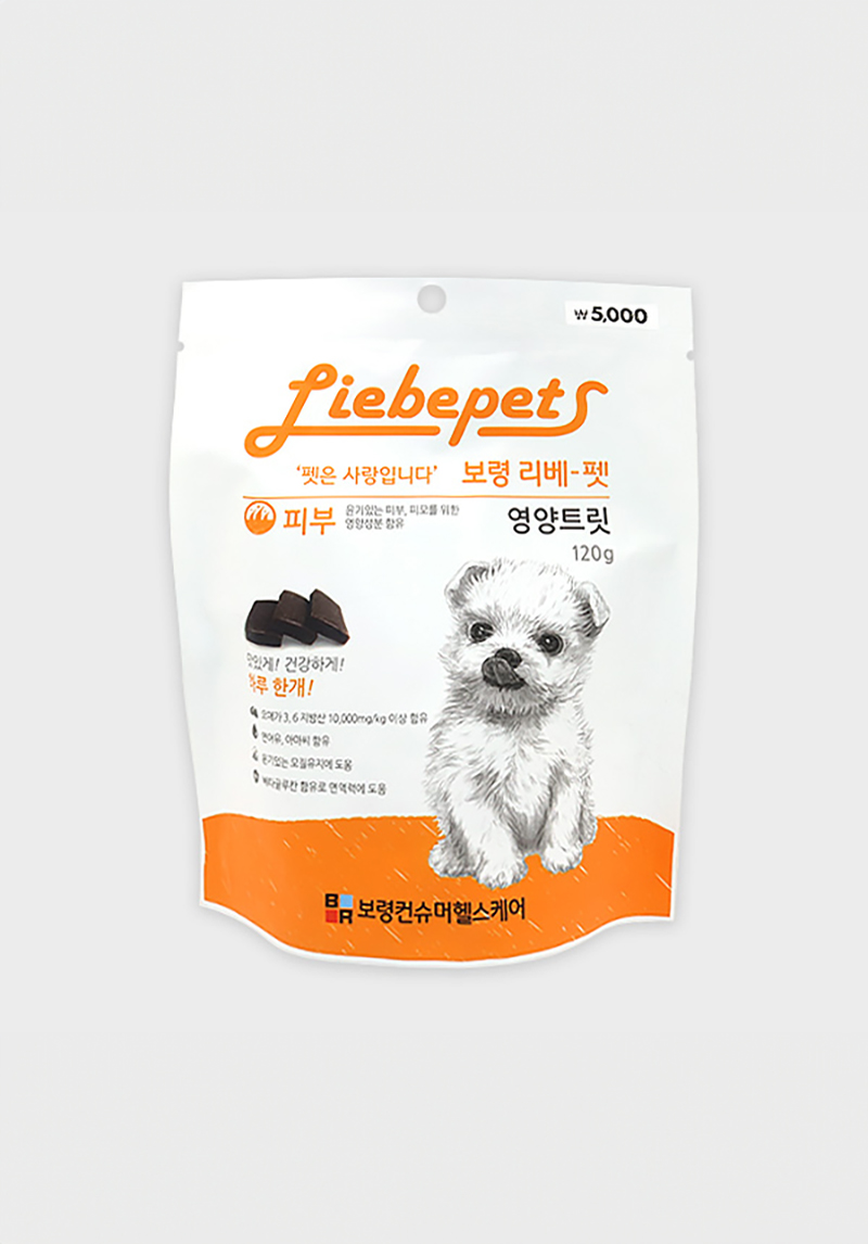 다이소 보령 레베펫 영양트릿 피부 (120 g)