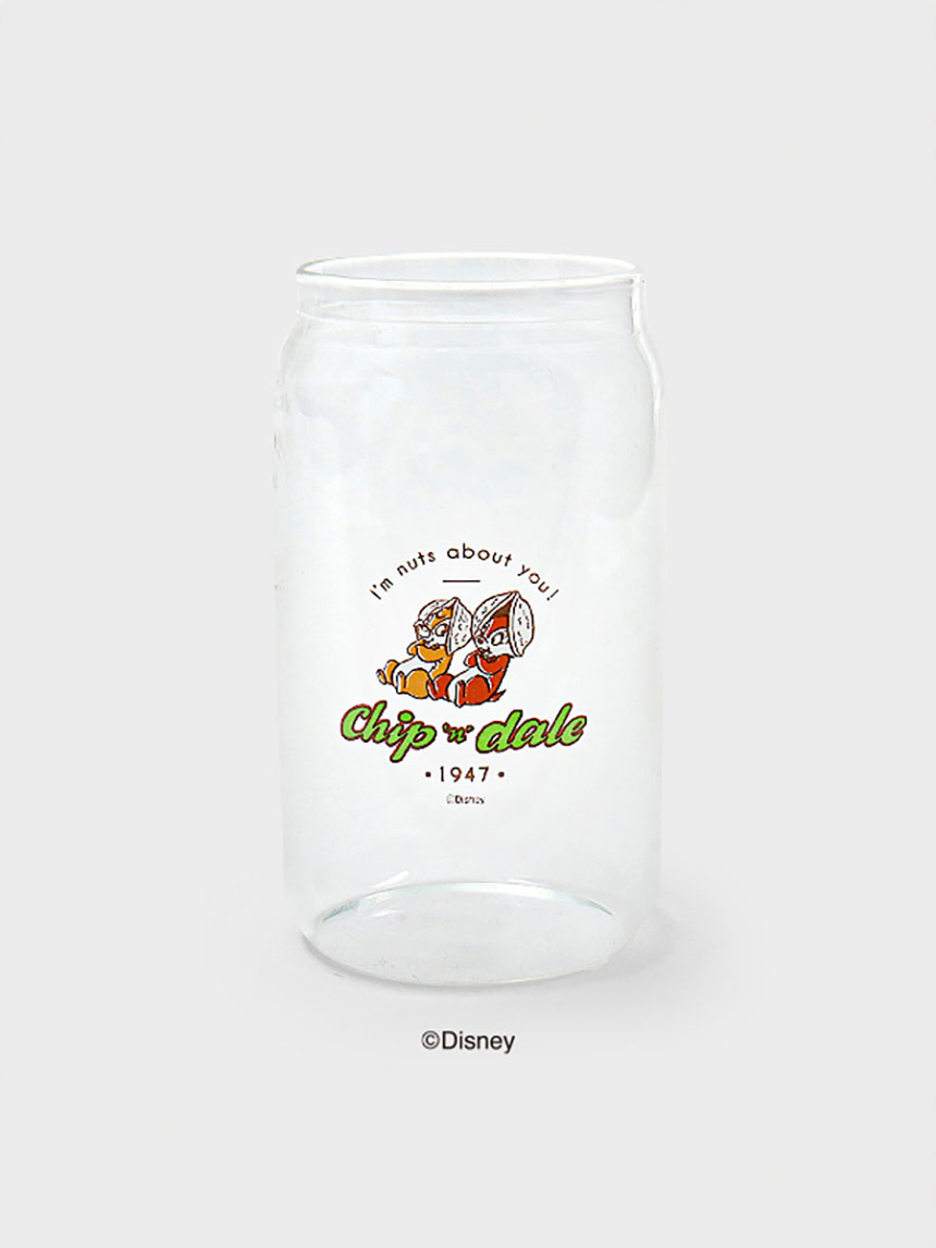 디즈니 캔 모양 내열 유리컵 460 ml