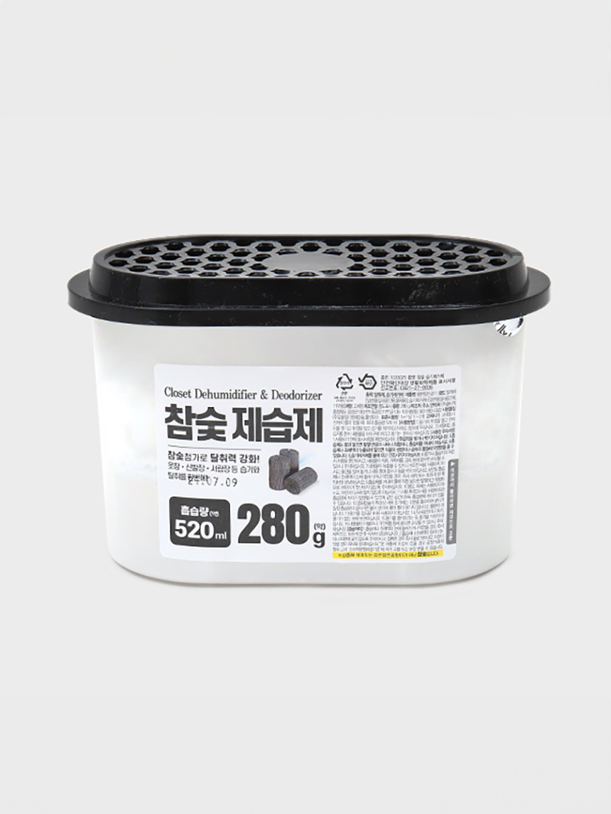 참숯 습기제거제(280 g*4개입)