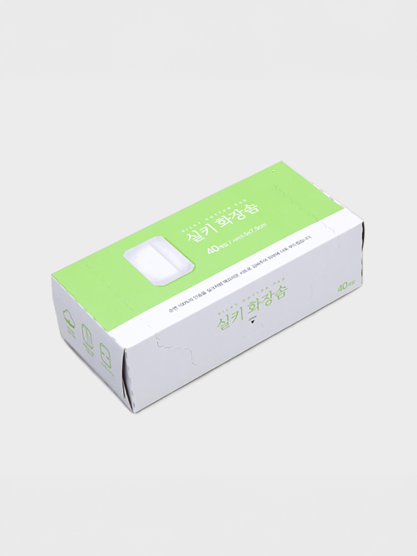 실키 화장솜 40 P