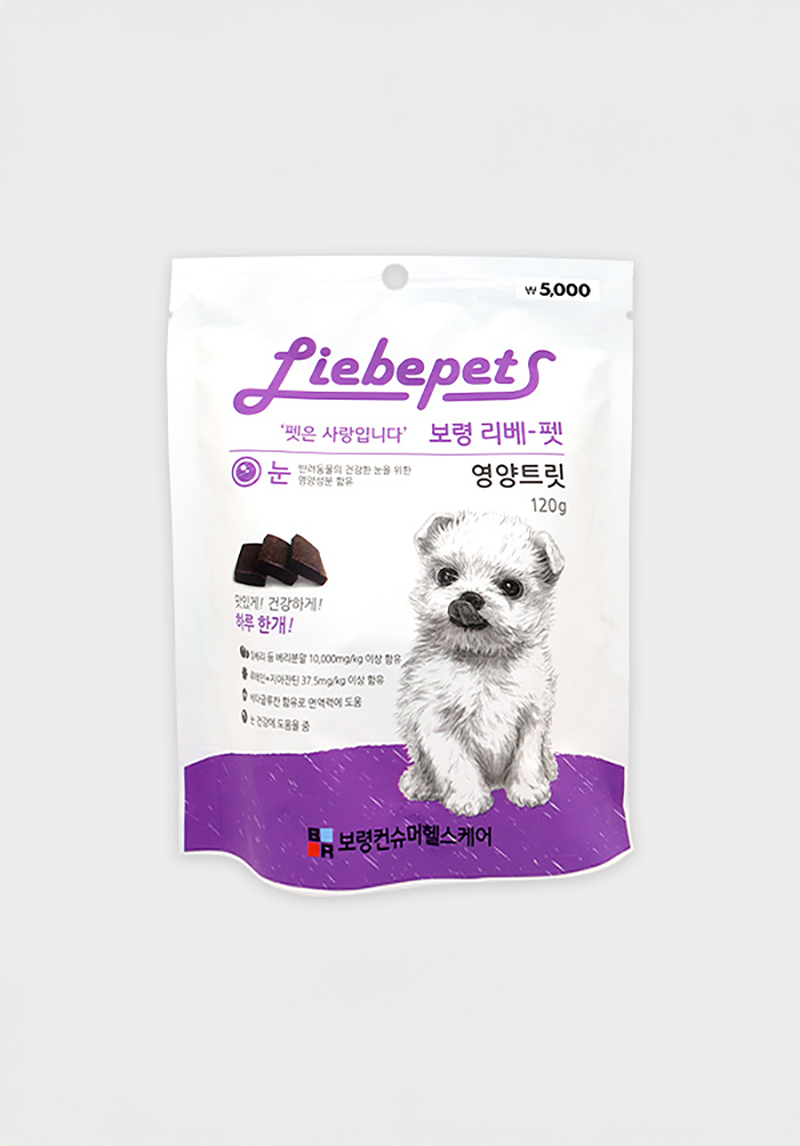 [Пэт] Лакомство Boryung Libepet для глаз 120 г