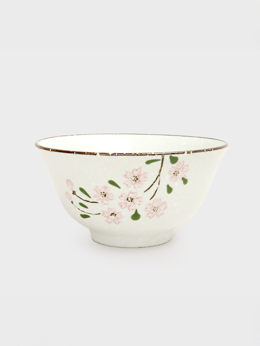 벚꽃무늬와풍대접(약13cm)