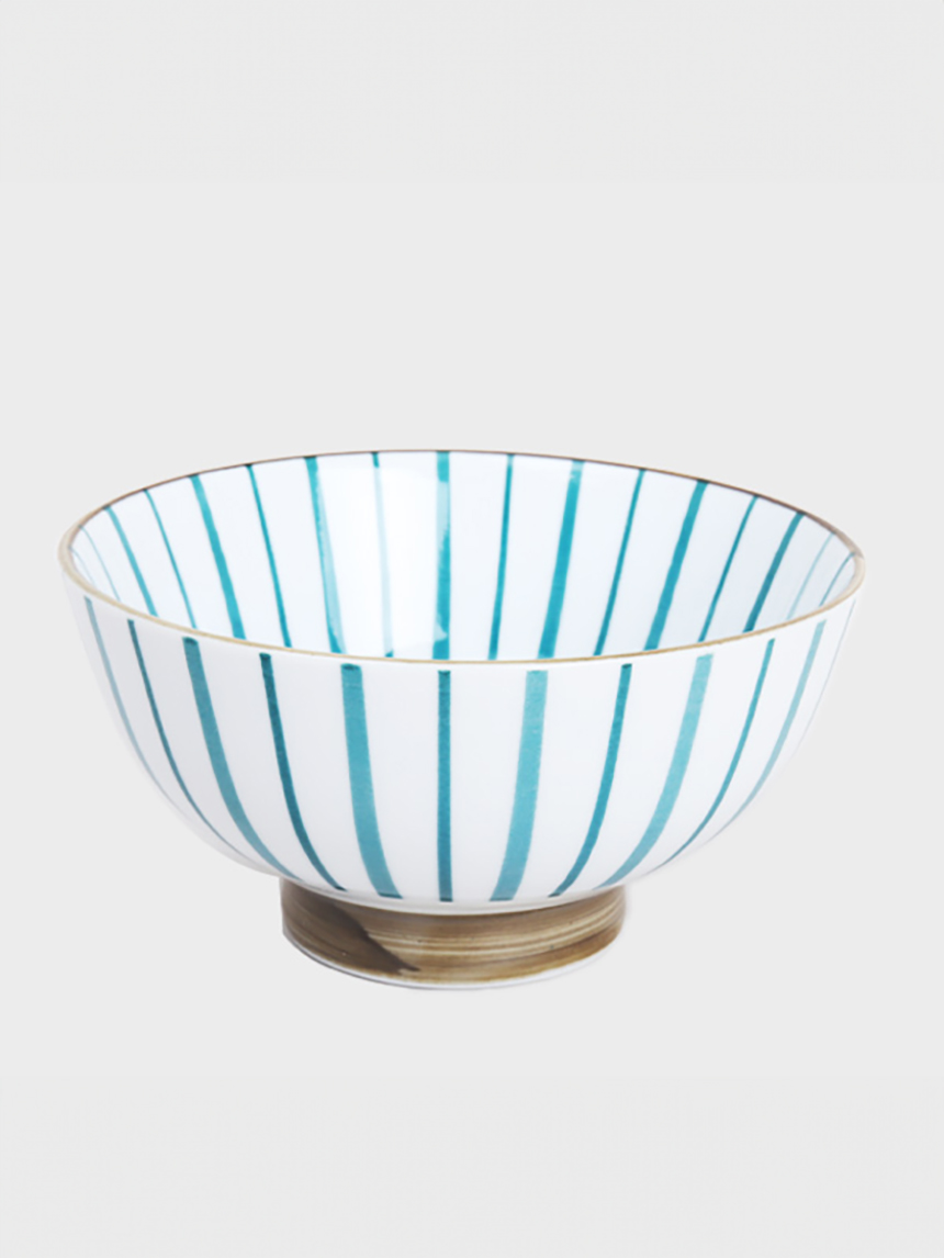 아라 블루라인 대접 14cm