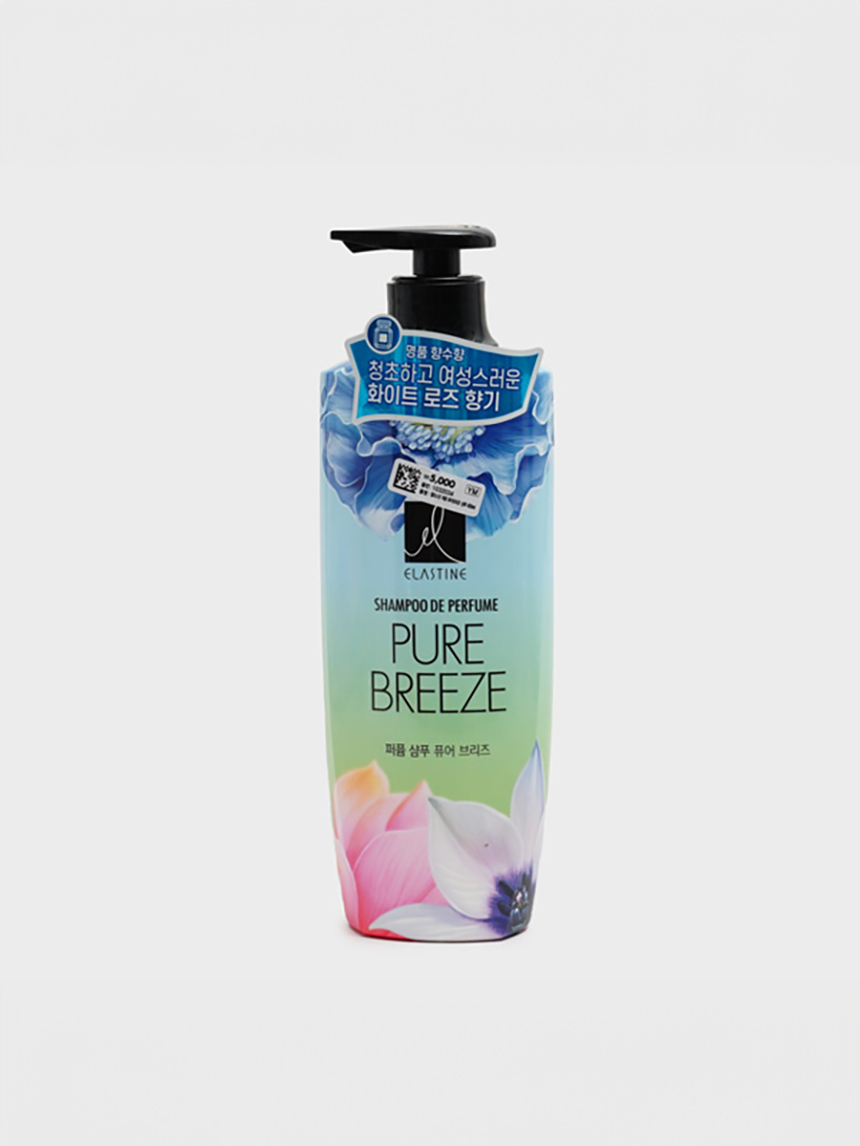 엘라스틴 퍼퓸 샴푸 퓨어브리즈 600 ml