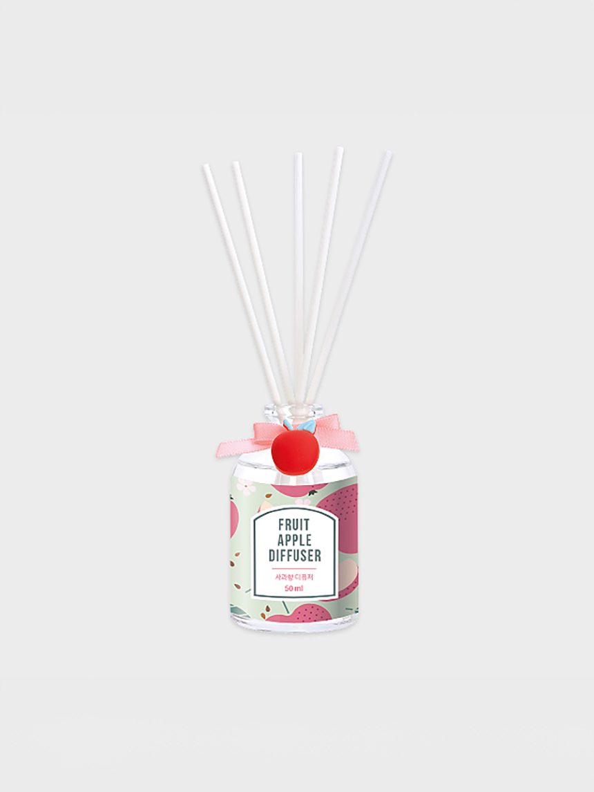 과일모양장식 디퓨저 50ml (사과향)