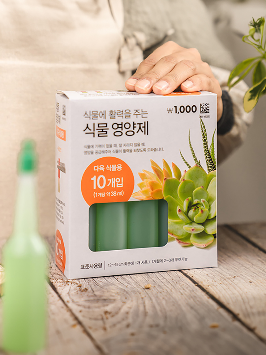 다육식물용 식물영양제 10개입