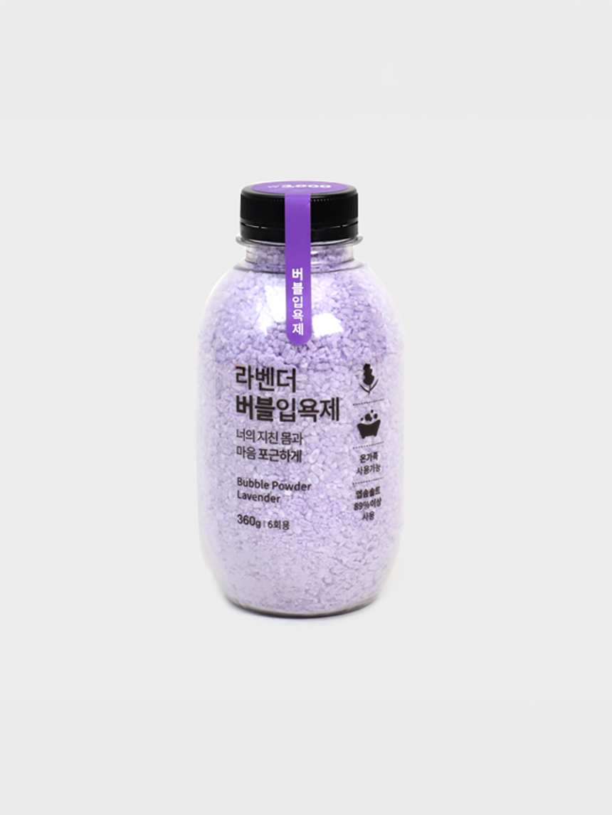 라벤더 버블 입욕제 360 g