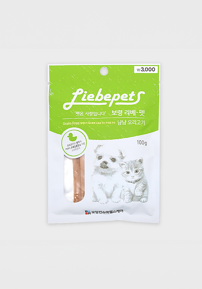 보령 리베펫 냠냠 오리고기 (100 g)