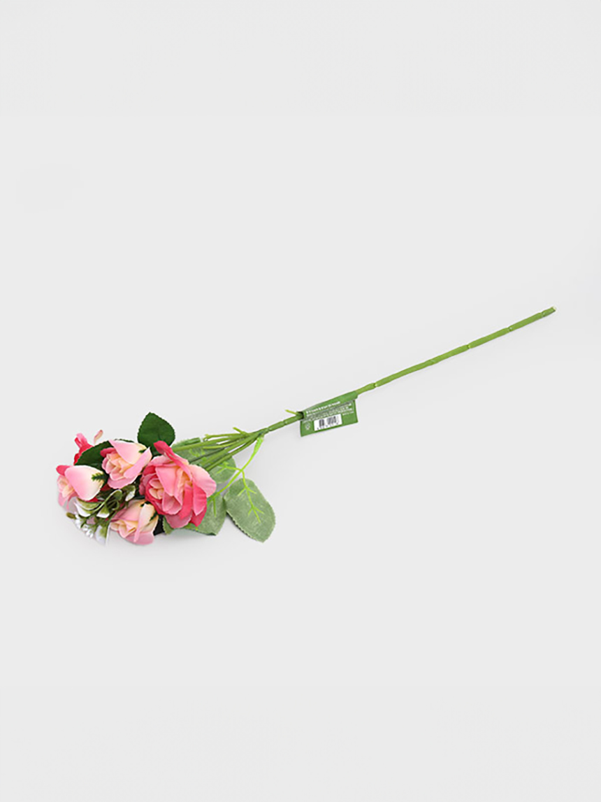 장미 5송이 부쉬 조화