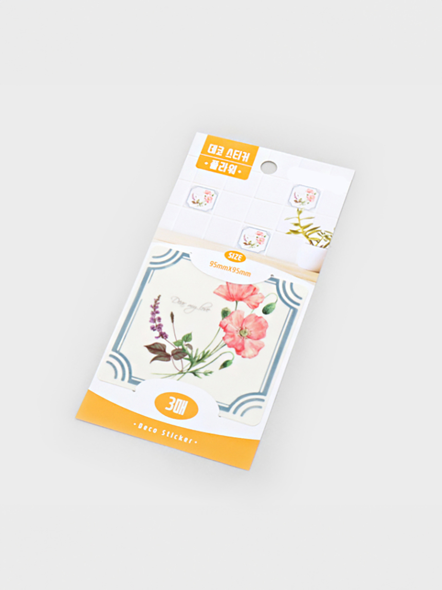 인테리어리폼스티커(플라워)
