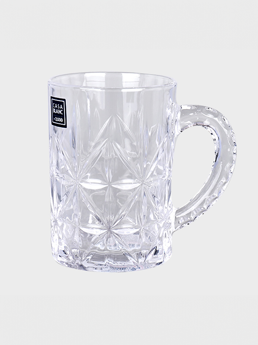 다이아 유리 머그잔 400ml