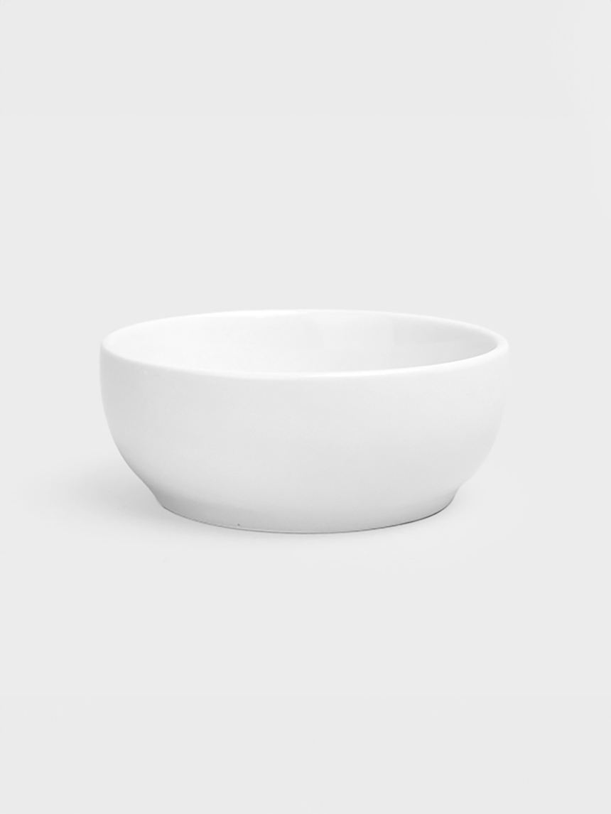 순백 화이트 종지 8.5cm