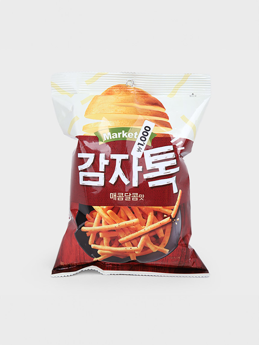 오리온감자톡매콤달콤맛(80 g)