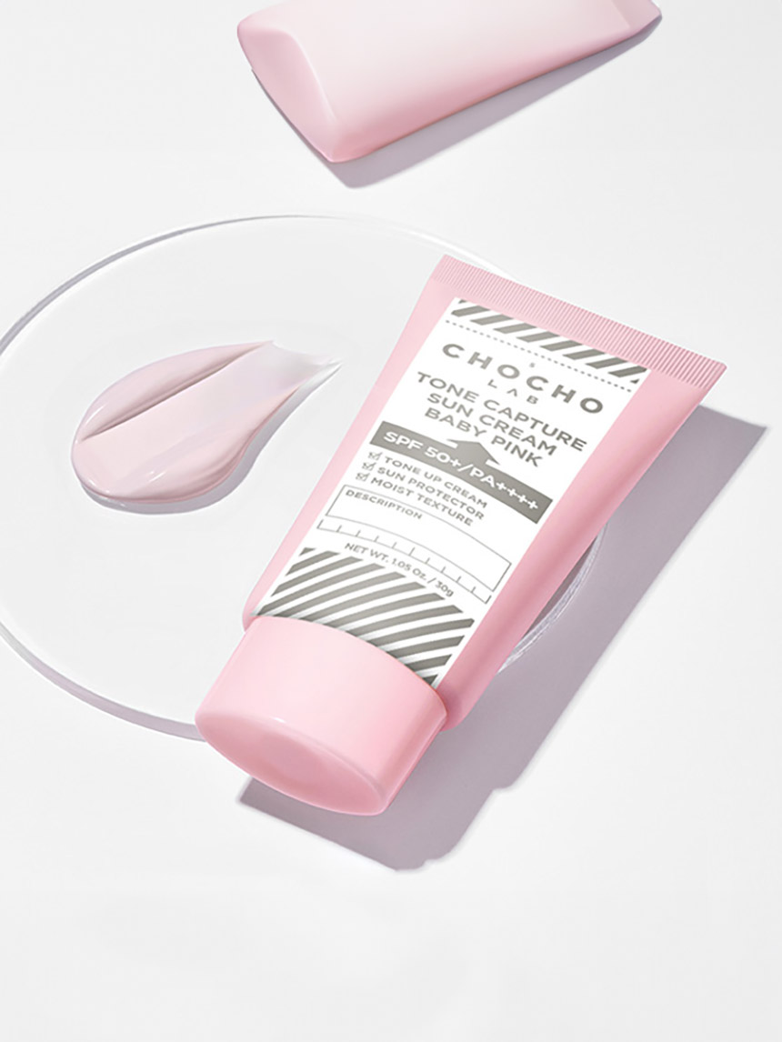 초초스랩 톤 캡쳐 선크림 베이비핑크 30 g
