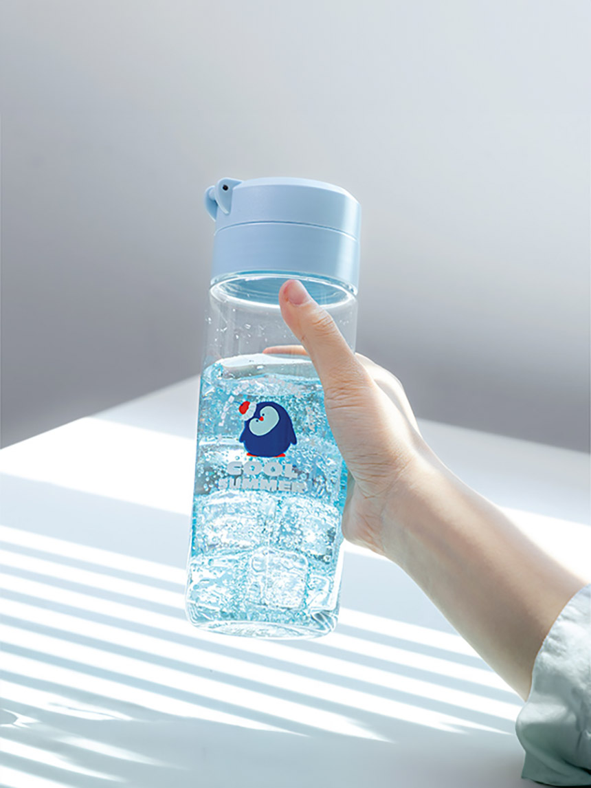 TH쿨썸머동그란손잡이원형물병(약600 ml)