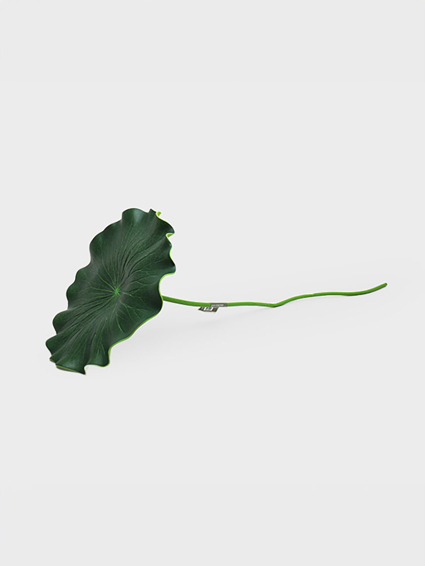 연꽃잎 긴 가지 조화