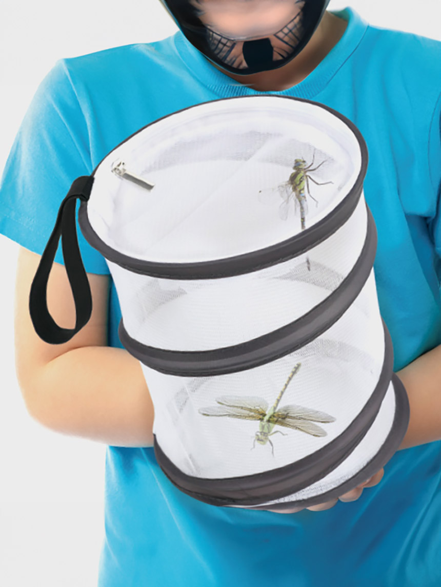 접이식 그물망 채집통
