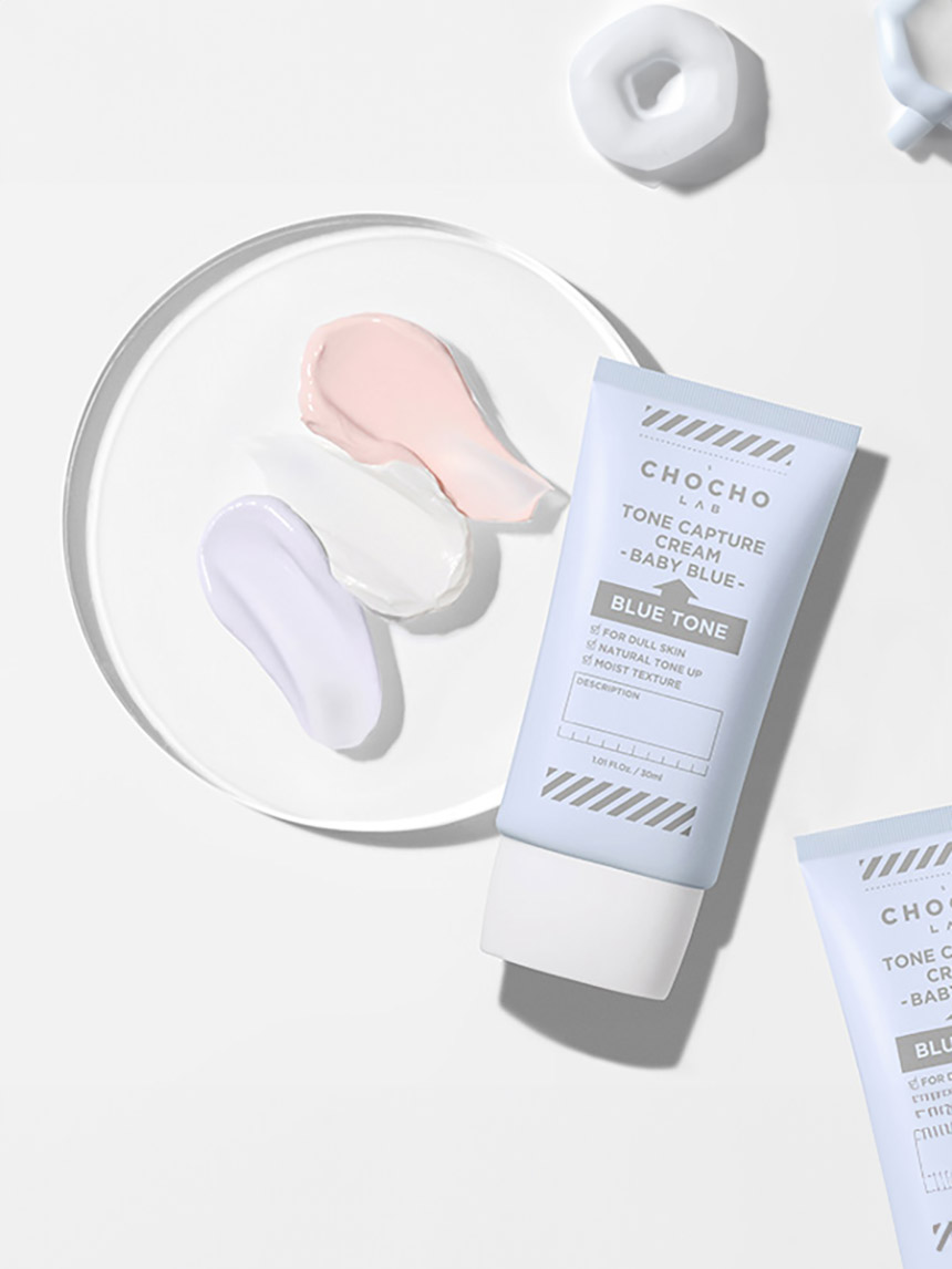 초초스랩 톤 캡쳐 크림 베이비블루 30 ml