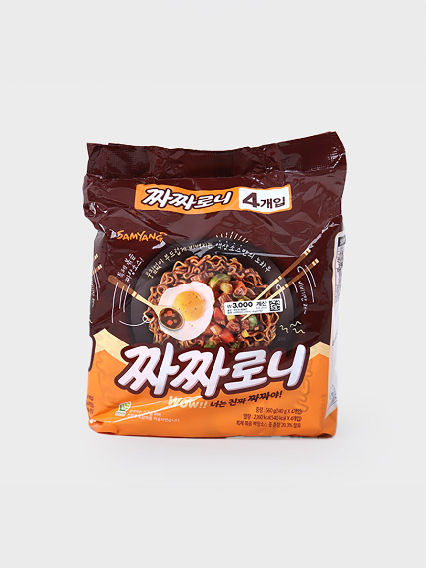 삼양짜짜로니(560 g,140 g*4개입)