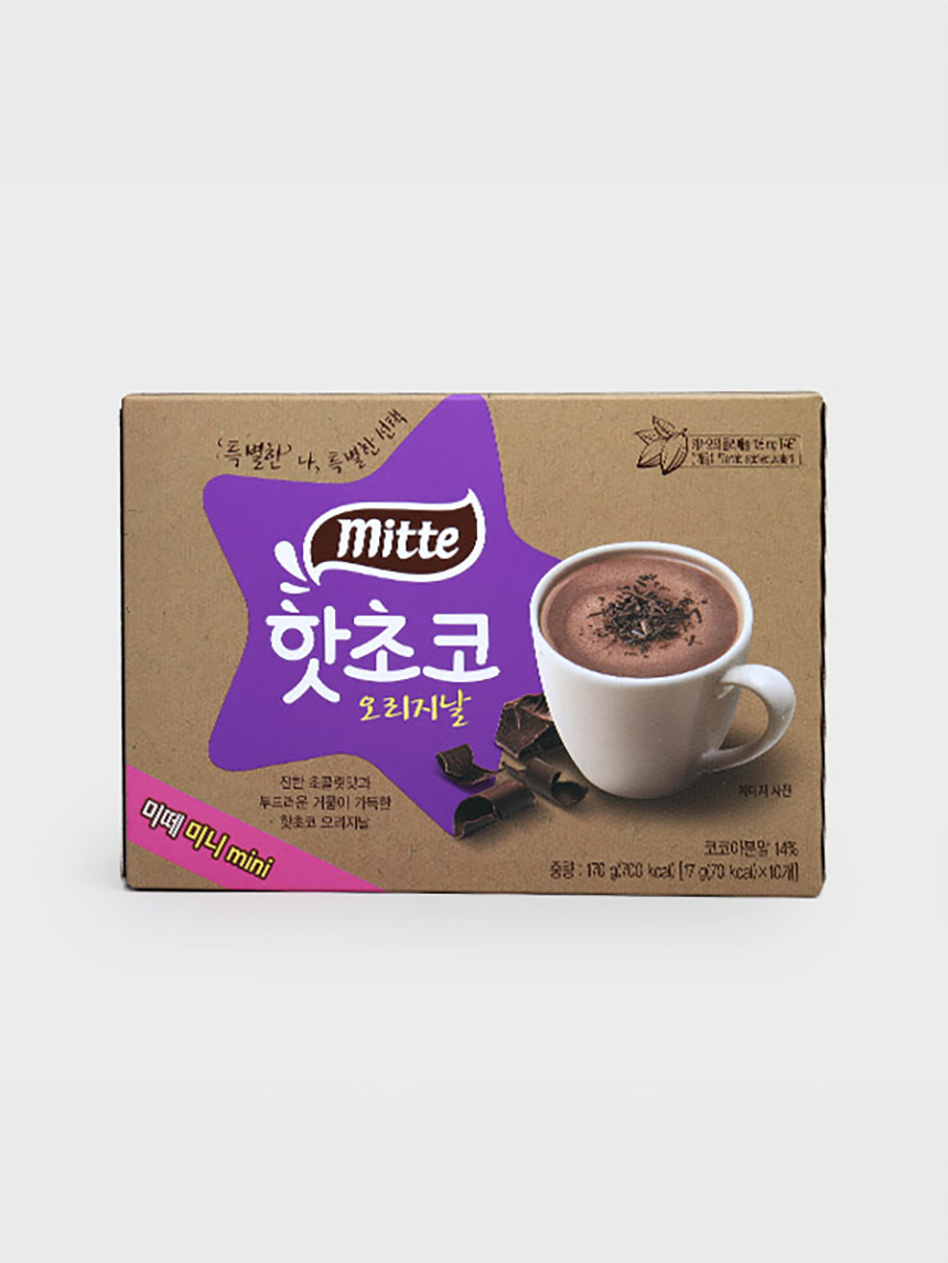 동서 미떼 미니 핫초코 오리지날 170g (17gx10개입)
