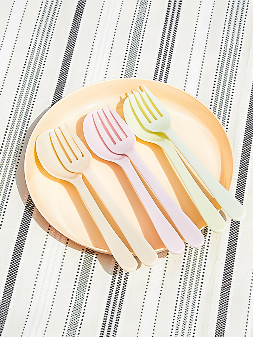 이지 칼라 스푼 10개입 - 다이소몰