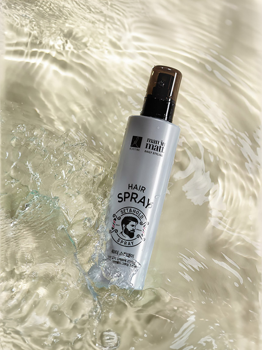 엘라스틴 맨인매트 셋앤홀드 스프레이 200 ml