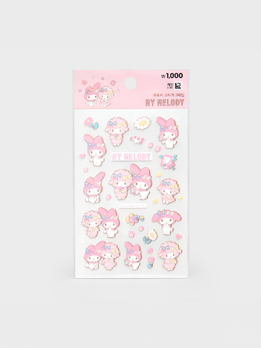 Наклейки My Melody, 3 шт.