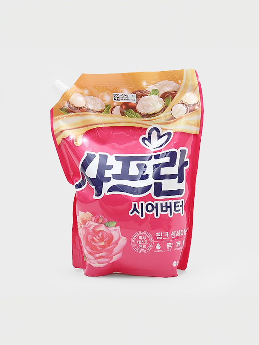 샤프란 섬유유연제 1.6 L (핑크센세이션향)
