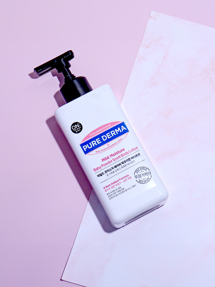 온더바디 퓨어더마 마일드모이스처 바디로션 400 ml