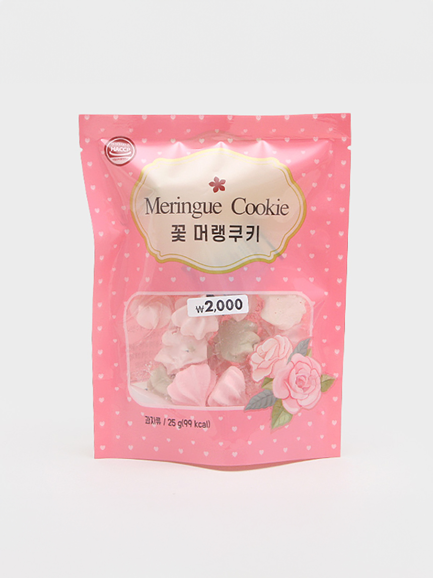 꽃 머랭쿠키 25 g